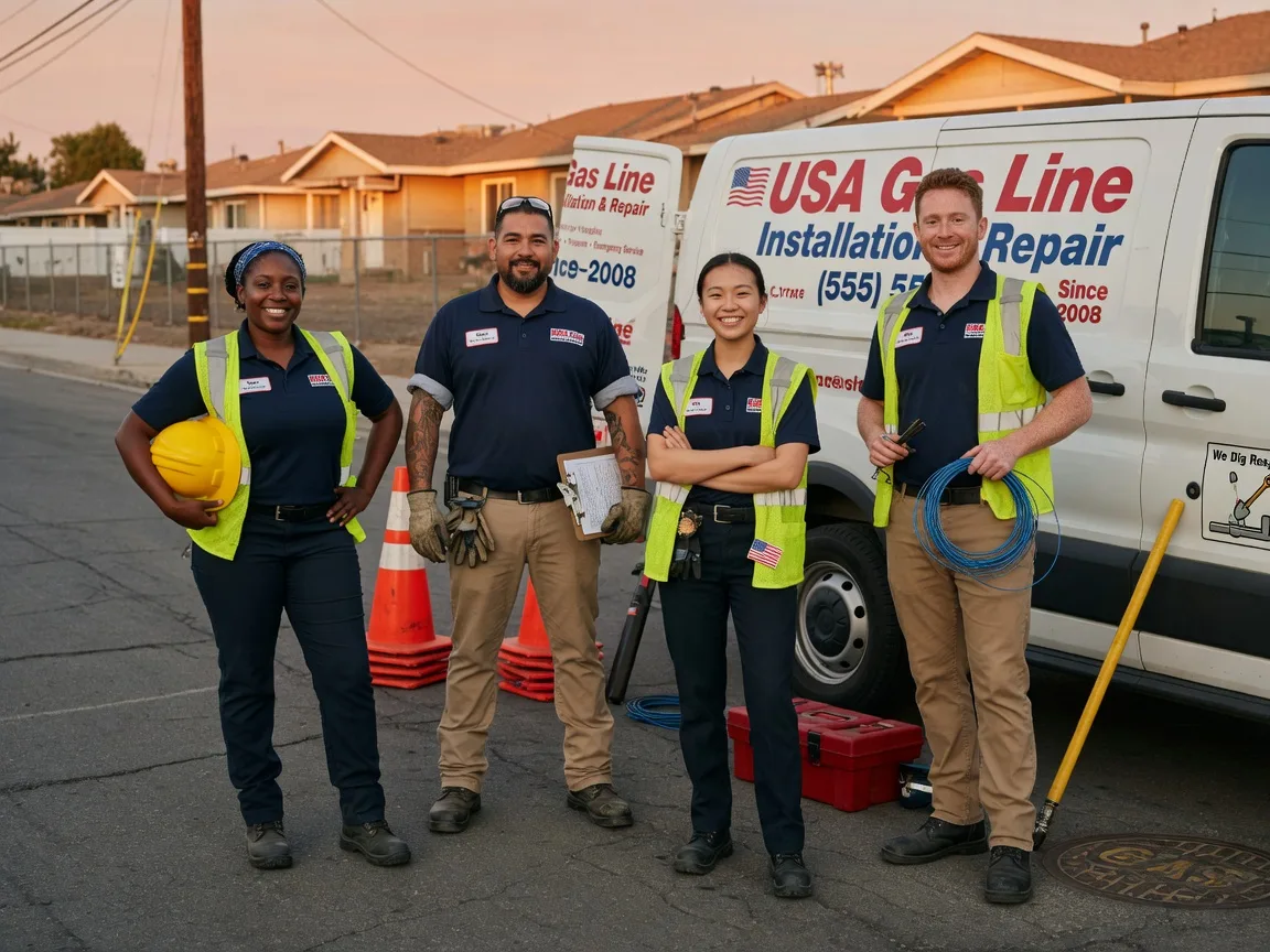 Gas Line Installation company in Garland, NE